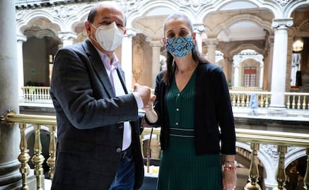 Seguridad e inversión en Iztacalco, ejes de la reunión de Armando Quintero con Sheinbaum