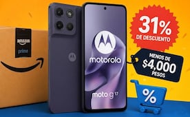 Amazon México: Motorola G17 con sorprendente descuento del 31%; cómpralo en menos de 4 mil pesos