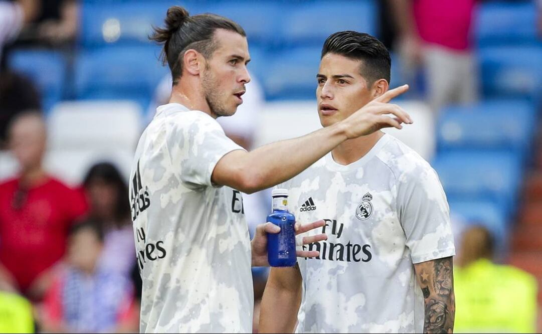 Gareth Bale y James Rodríguez no fueron considerados para la Champions League - FOTO: Especial