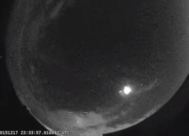 Explota meteorito sobre el Atlántico