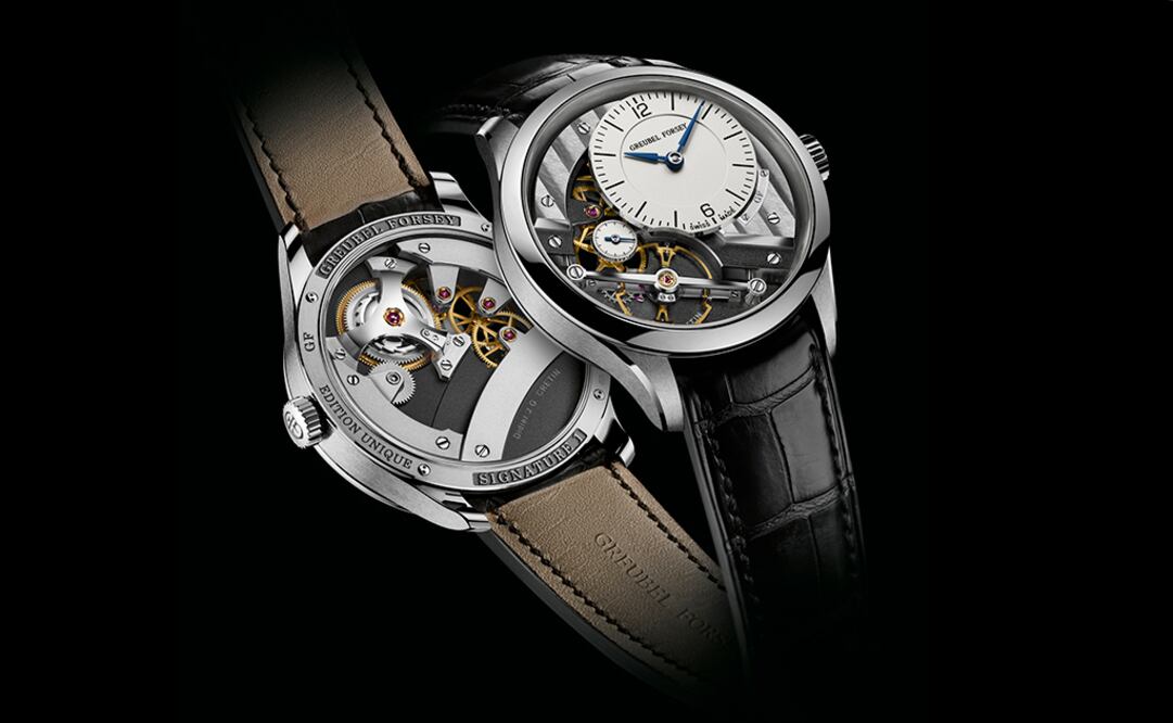 Una edición limitada de 11 ejemplares del Signature 1 de oro gris.