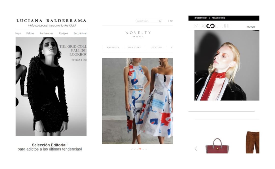 Para todas las amantes de las compras en linea les dejamos una lista de tiendas que es un must visitar.