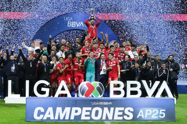 Toluca es bicampeón del futbol mexicano y llega a 12 títulos de Liga MX