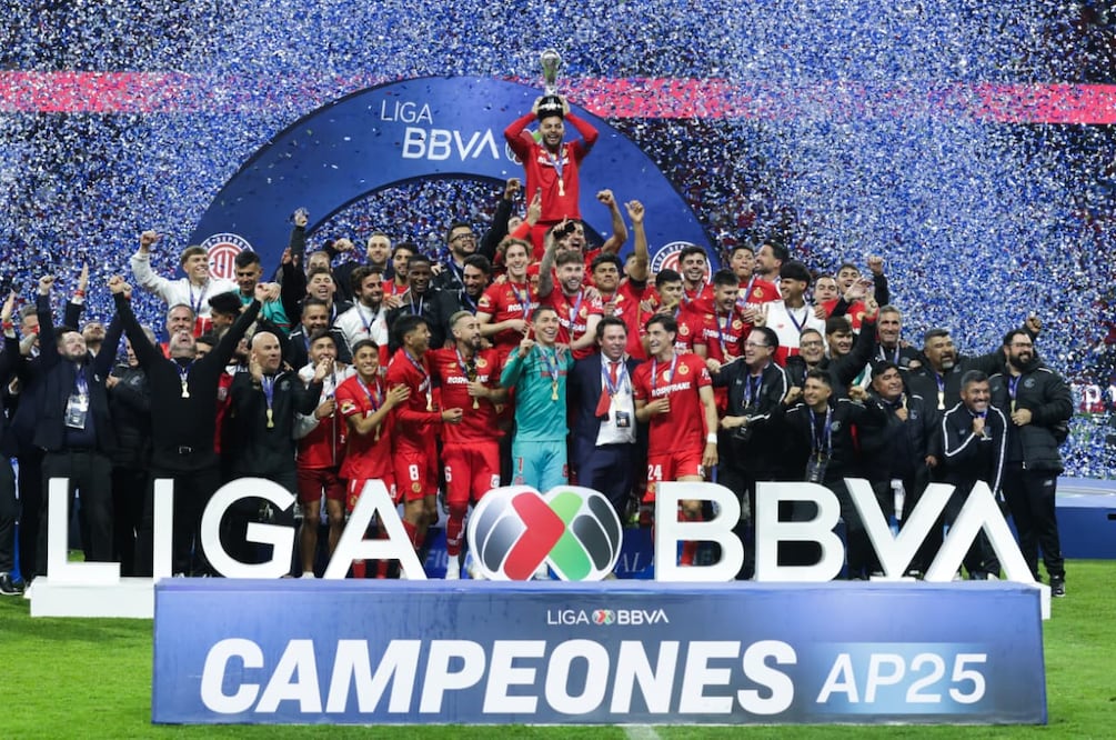 Toluca es bicampeón del futbol mexicano / Foto: Carlos Mejía - EL UNIVERSAL