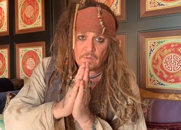 Johnny Depp se vuelve a vestir de Jack Sparrow y sorprende a niño en fase terminal