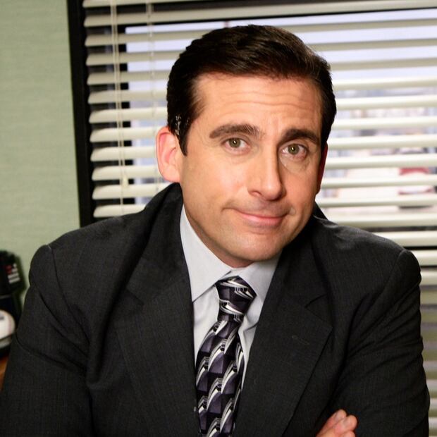 Steve Carell en The Office. Foto: Facebook The Office