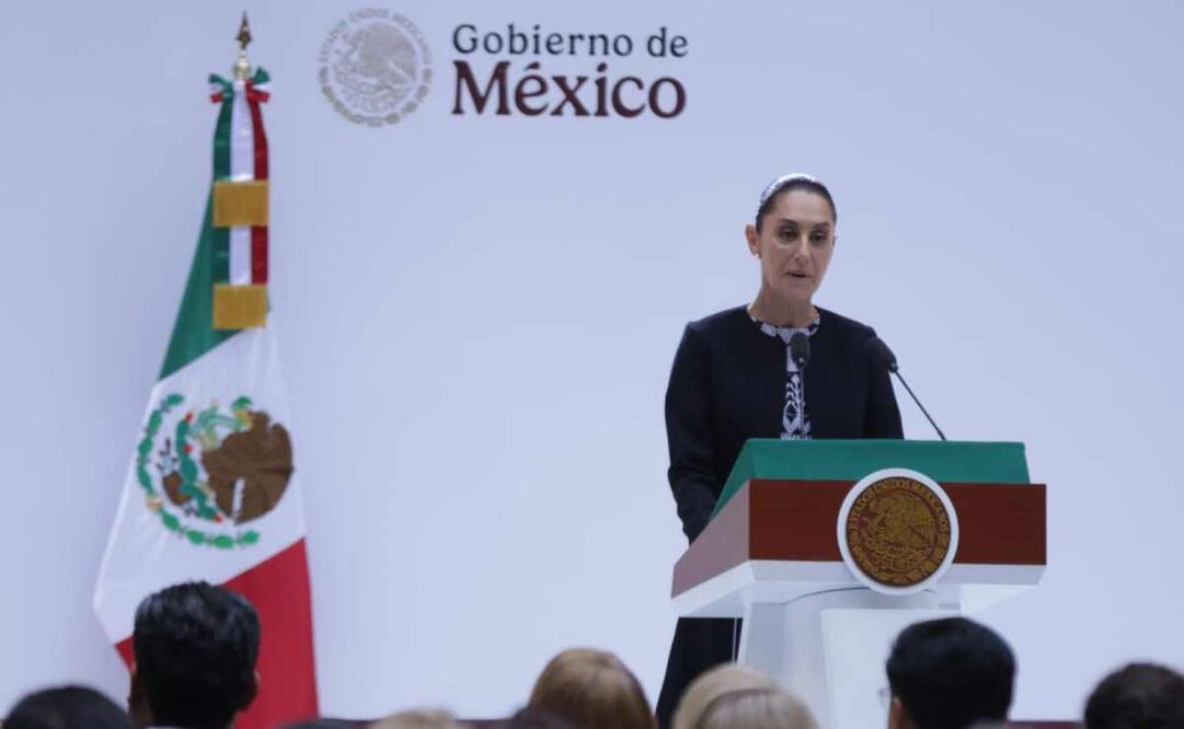 Claudia Sheinbaum, durante su primer informe de gobierno, este 1 de septiembre del 2025. Foto: EL UNIVERSAL / Fernanda Rojas.
