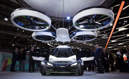 Presentan el "taxidrone", el coche del futuro