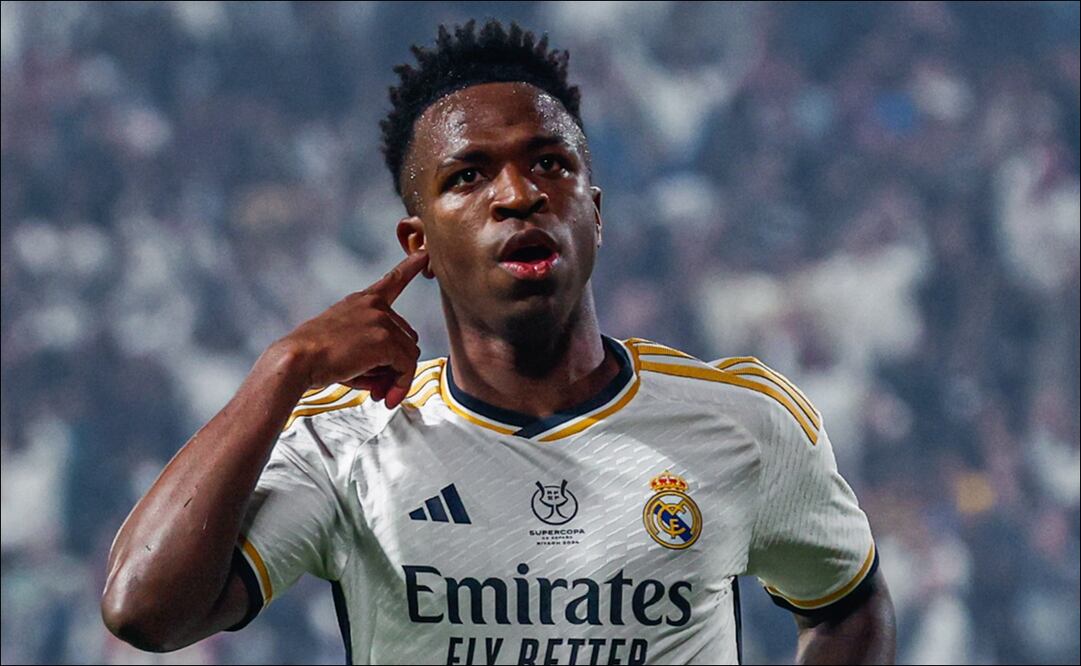 Vinicius Jr se hizo presente en el marcador desde los primeros minutos de juego - Foto: Real Madrid