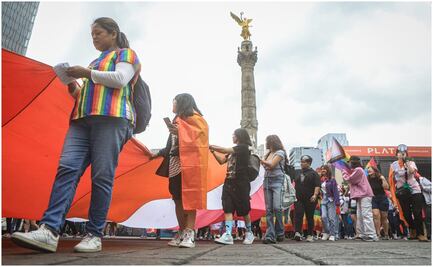 “Soy la oveja arcoíris de la familia”, así se vive la cuarta "Marcha Lencha" en CDMX