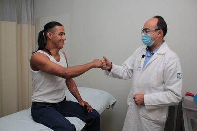 Especialistas del IMSS logran recuperación de 90% en paciente con quemaduras severas