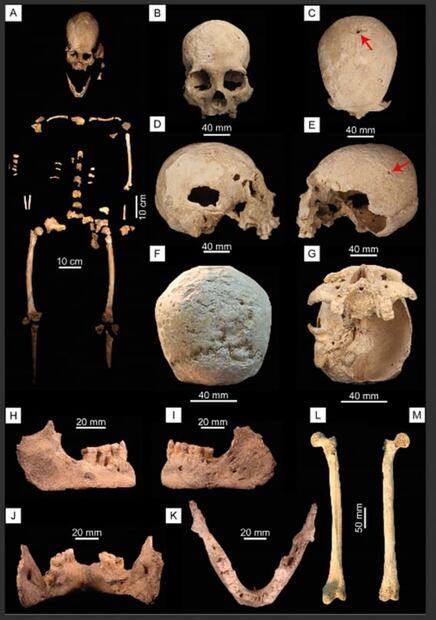 Descubren el esqueleto de una mujer de hace 9 mil años, en Tulum