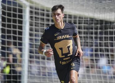 Juan Ignacio Dinenno reconoce no estar conforme con su desempeño este torneo en Pumas