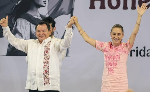 Entre apagones y protestas, Claudia Sheinbaum presenta su Informe de Gobierno en Yucatán; no anuncia medidas para resolver la crisis eléctrica