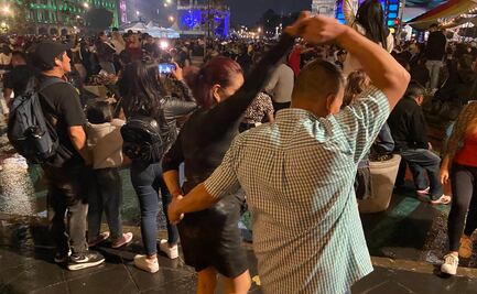 Asisten 200 mil personas al Baile de Sonideros en el Zócalo por el Festival Noche de Primavera 