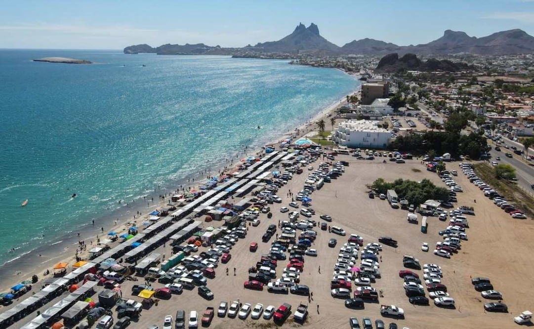 Semana Santa deja derrama económica de 500 mdp en Guaymas y San Carlos, Sonora; registran 350 mil visitantes.
Foto: Especial.