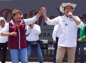 Mario Delgado manda sus buenos deseos a Delfina Gómez