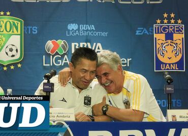 Ignacio Ambriz y Tuca Ferretti guardan la hostilidad en el Día de Medios