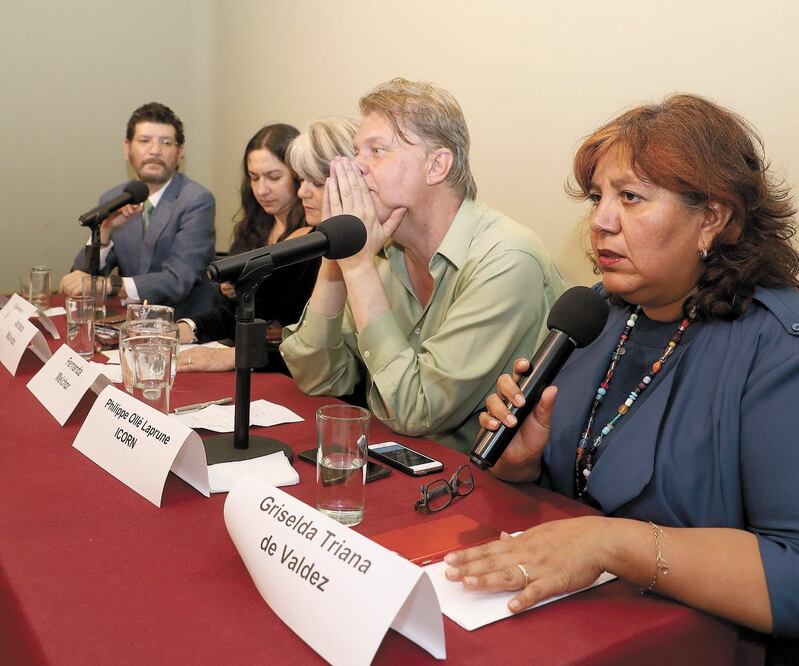 Para Griselda Triana, viuda de Javier Valdez, aún está pendiente la investigación a fondo del autor intelectual del asesinato del comunicador. Foto: ARCHIVO EL UNIVERSAL