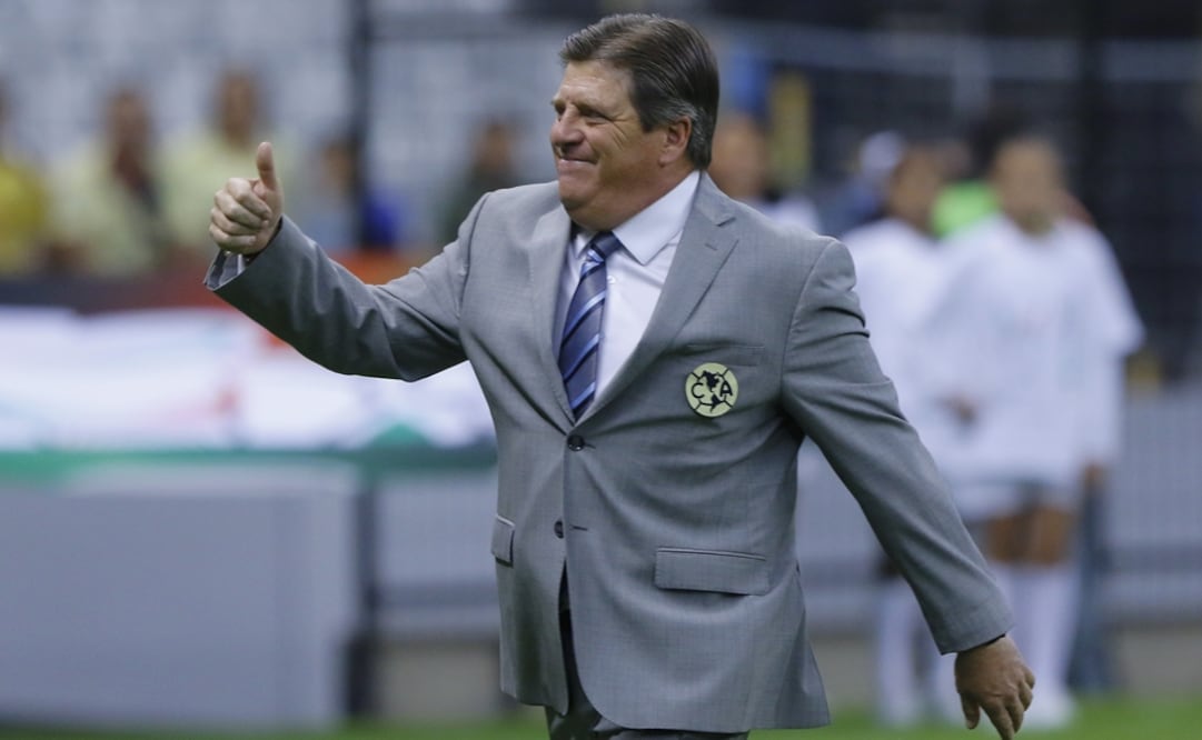 Miguel Herrera director del América durante el juego de la jornada 5 de la Copa MX. FOTO/IMAGO7
