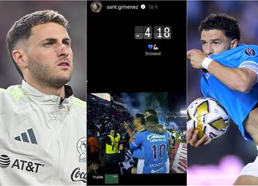 Santiago Giménez presume ver la remontada de Cruz Azul; poco le importó desvelarse en Países Bajos