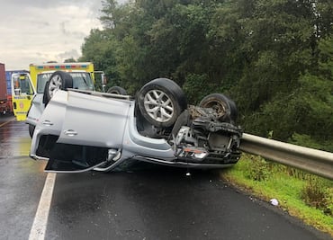 Accidente vehicular en la Autopista Siglo XXI deja 4 muertos