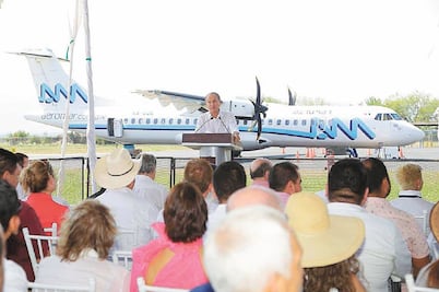 Inauguran conexión aérea CDMX con Tamuín 