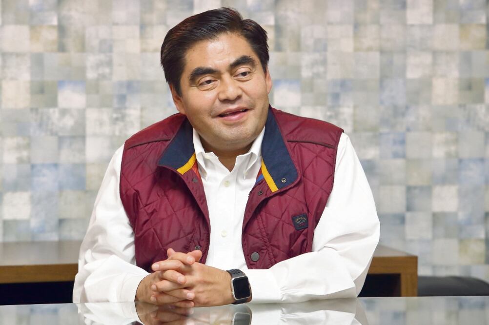Candidato de Morena al gobierno de Puebla, Miguel Barbosa. Foto: ESPECIAL