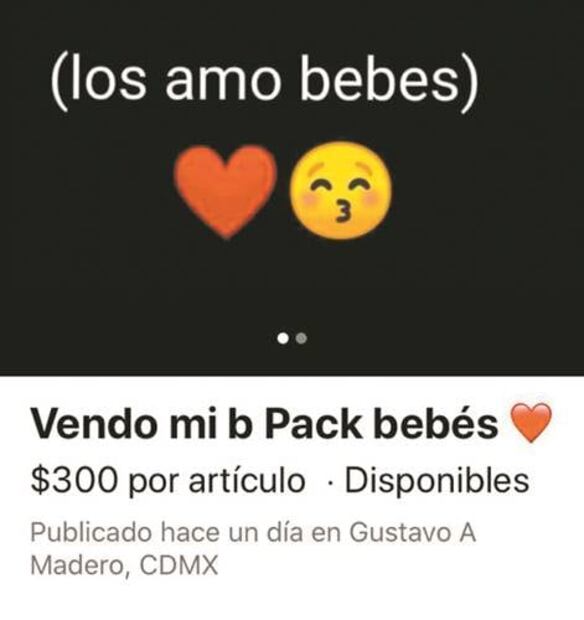 Crisis lleva a mujeres jóvenes a vender sus "packs"