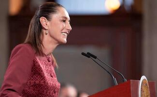 Sheinbaum: Hay mucho apoyo a la 4T porque la gente vive mejor; economía mexicana va bien y en 2026 ira mejor, afirma