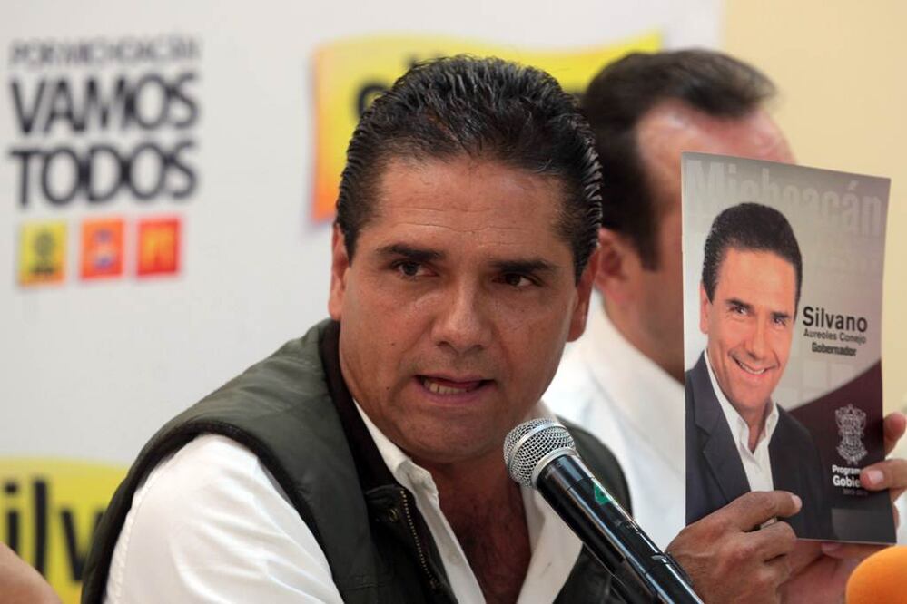 Silvano Aureoles, exgobernador de Michoacán y prófugo de la justicia. Foto: Juan Boites Archivo/EL UNIVERSAL