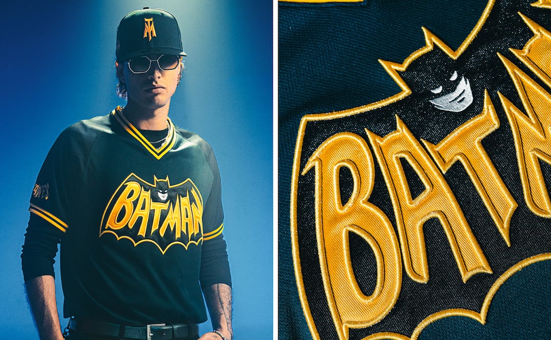 New Era presenta su nueva colaboración, Batman x Sultanes de Monterrey. Foto: Cortesía New Era