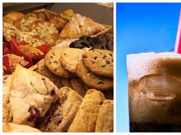 Qué tiene más calorías: un pan dulce o un vaso de refresco