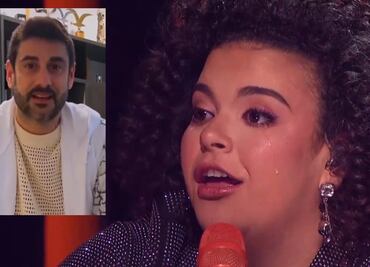 Lucero Mijares llora al escuchar mensaje de Melendi: "lo amo, es el amor de mi vida", dice