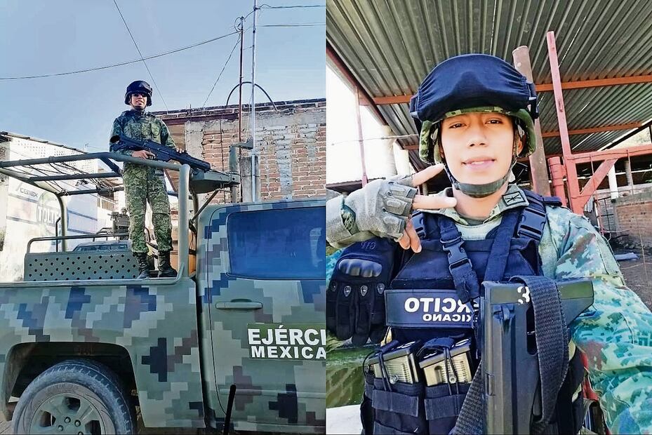 Al joven militar le enorgullecían las misiones en la sierra y que la gente le agradeciera su llegada. Foto Especial