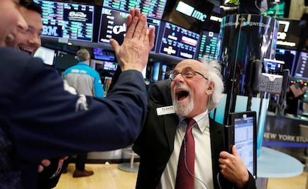 Wall Street registra su mejor jornada en 10 años