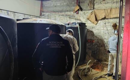 FGR asegura 15 mil litros de hidrocarburo en el Estado de México; deshabilitan dos tomas clandestinas 