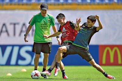 Osorio busca marca de La Volpe
