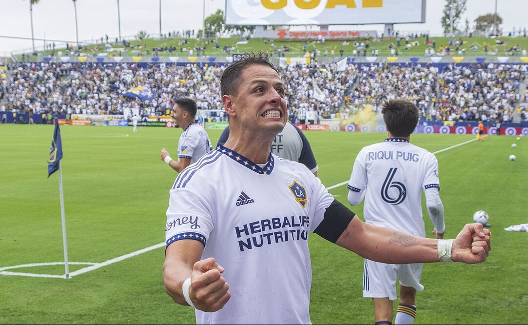 Javier Hernández en los playoffs con el LA Galaxy - FOTO: EFE