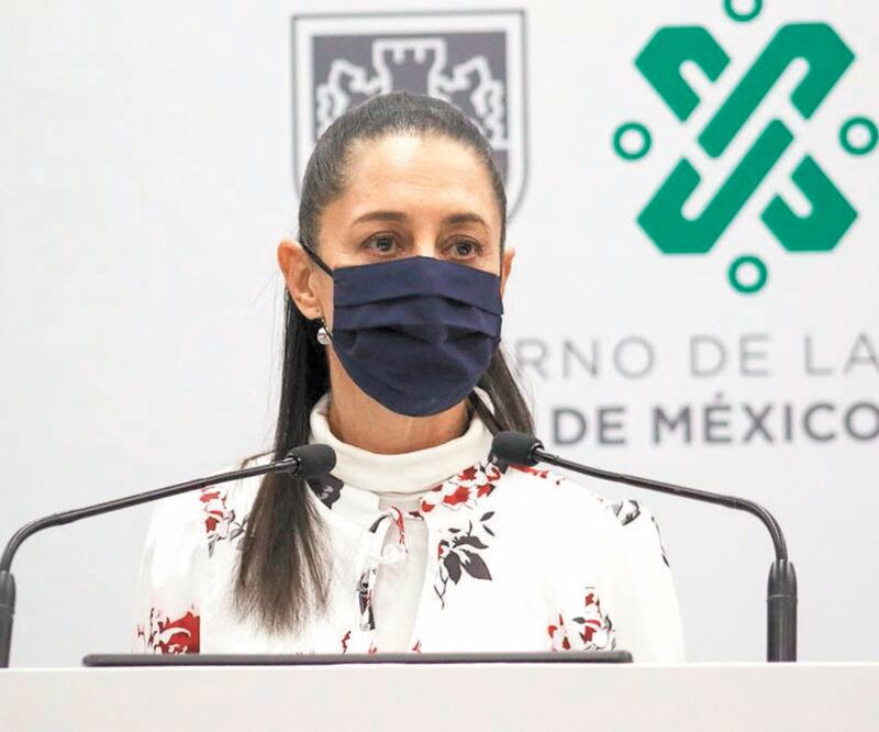 La jefa de Gobierno, Claudia Sheinbaum, dijo que el dinero de la venta de los predios servirá para financiar 400 viviendas. Foto: ESPECIAL