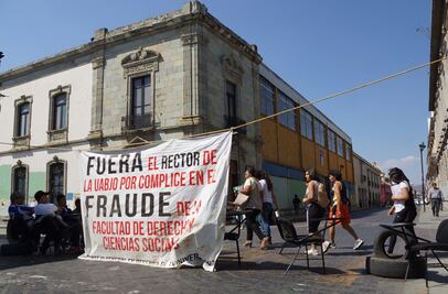 Protestan de organizaciones campesinas en Oaxaca