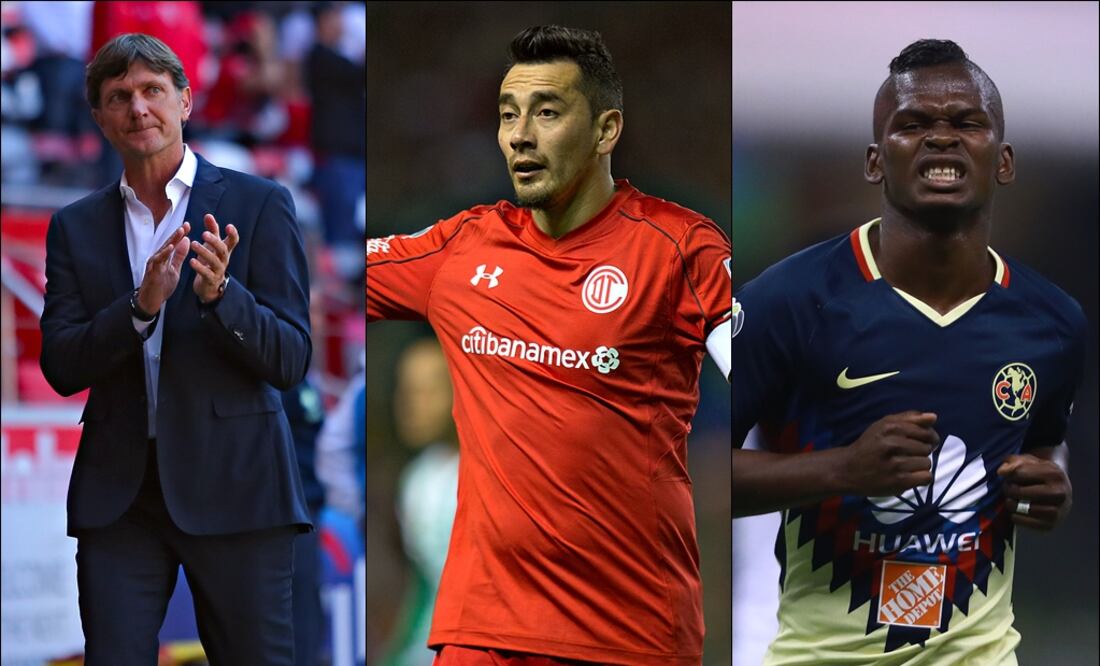 Imago7. Hernán Cristante, Rubens Sambueza y Darwin Quintero