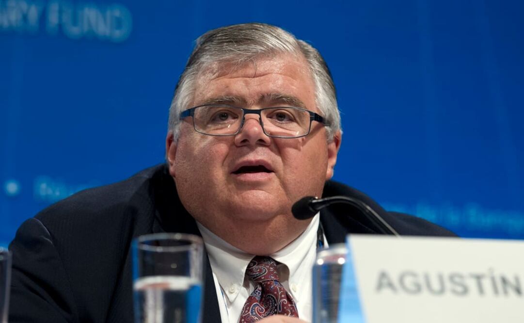 Carstens ofreció conferencia de prensa en el marco de las Reuniones de Primavera del Fondo Monetario Internacional (FMI) y del Banco Mundial (BM). /AP