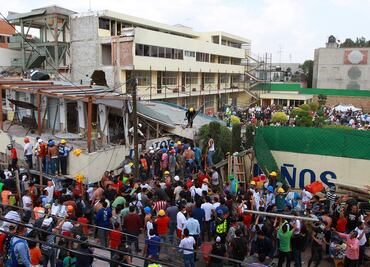 Hallan objetos personales en colegio Enrique Rébsamen