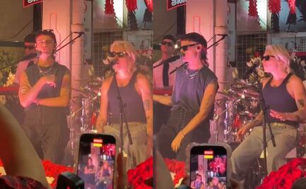 ​​Ca7riel y Paco Amoroso dan concierto sorpresa en el Mercado de Jamaica, previo al Axe Ceremonia; show se viraliza