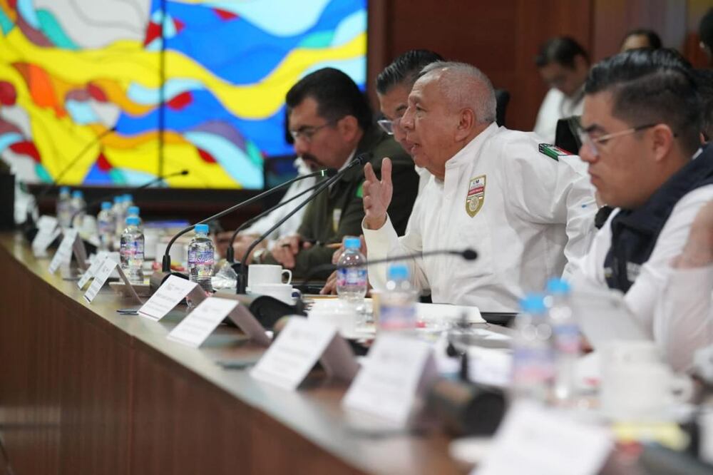 Francisco Garduño acuerda acciones para migrantes. Foto: Especial