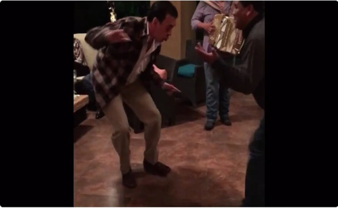 Tomada del video difundido en Twitter