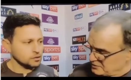 Bielsa se pelea con su traductor en plena entrevista