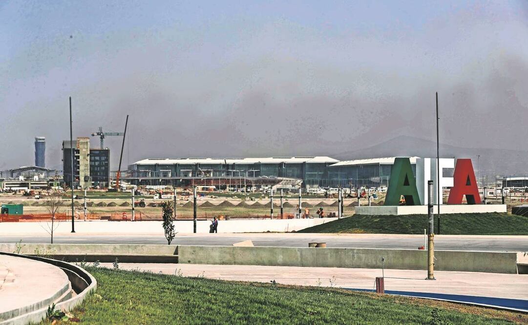 Segob estima que en 90 días quedará instalada la infraestructura fiscal y aduanera en el AIFA para recibir vuelos de carga internacional. Foto: Archivo EL UNIVERSAL