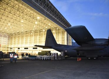 Se han transportado 3 mil 546 toneladas de insumos médicos por Covid-19: Sedena